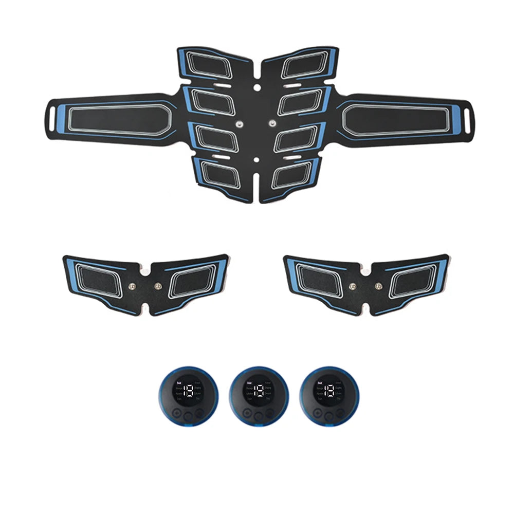 USB Rechargeable Abdominal Muscle Trainer – Portable EMS Fitness Belt - Image 6