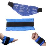 Ankle Brace Ice Pack Wrap – Reusable Hot & Cold Therapy Gel Pack for Pain Relief