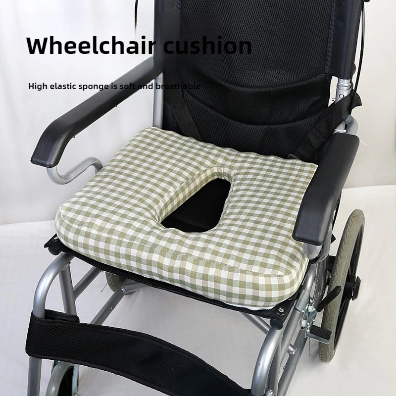 Premium Wheelchair Seat Cushion – Anti-Bedsore Gel & Orthopedic Pressure Relief Pad