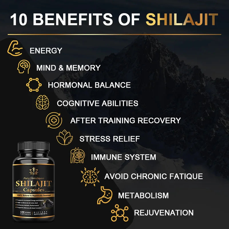 Himalaya Shilajit Capsules – Original Formula with Trace Minerals & Fulvic Acid for Energy, Strength & Immunity - Image 4