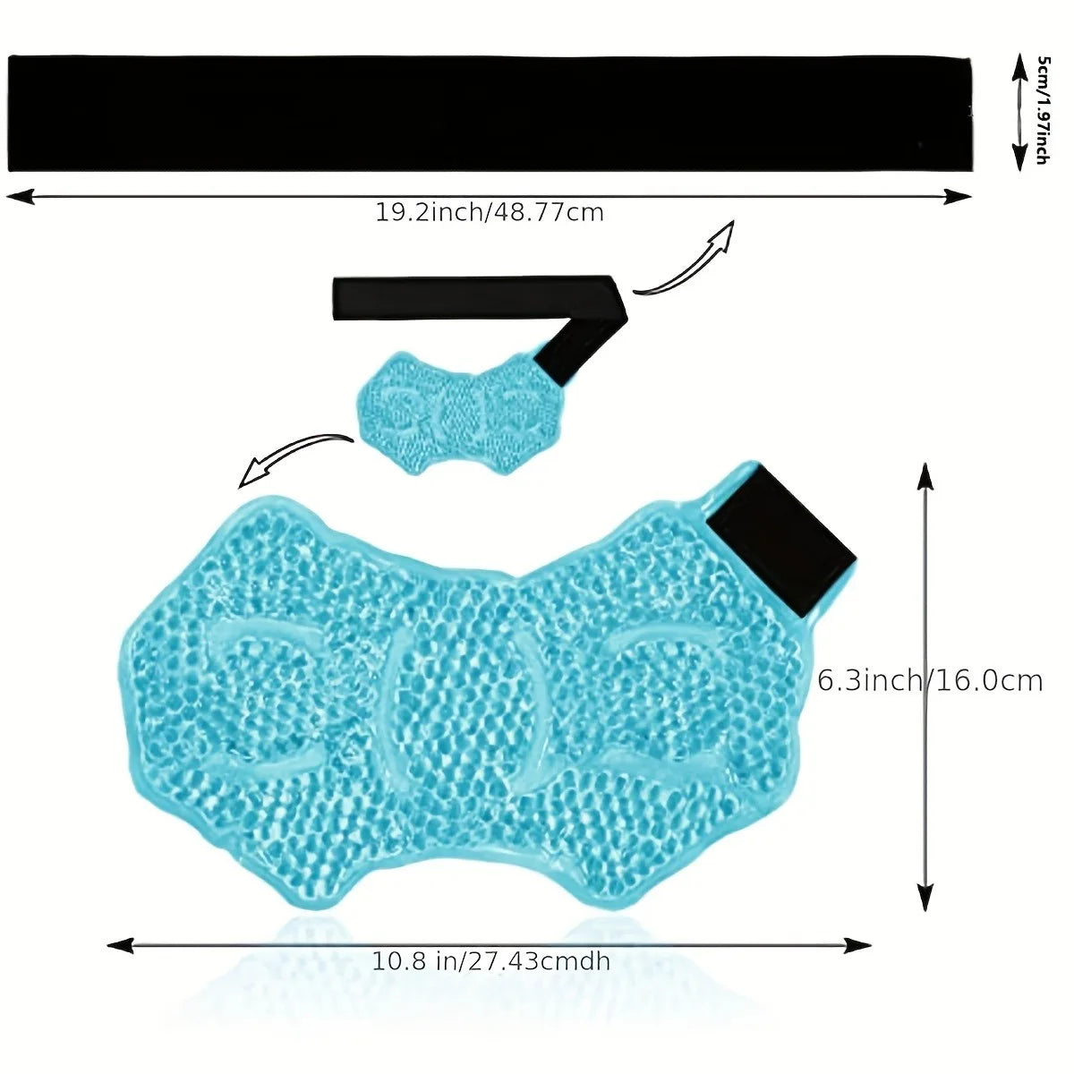 Ankle/Sports Foot Ice Pack – Hot & Cold Gel Pack with Adjustable Stand 🌟 - Image 2