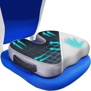 Memory Foam Prostate Cushion – Non-Slip Seat for Tailbone, Sciatica & Back Pain Relief