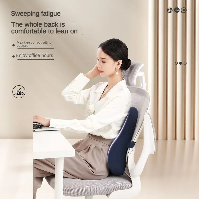 Memory Foam Seat Cushion & Back Support Pillow Set – Orthopedic Relief for Coccyx, Hip & Lumbar - Image 6