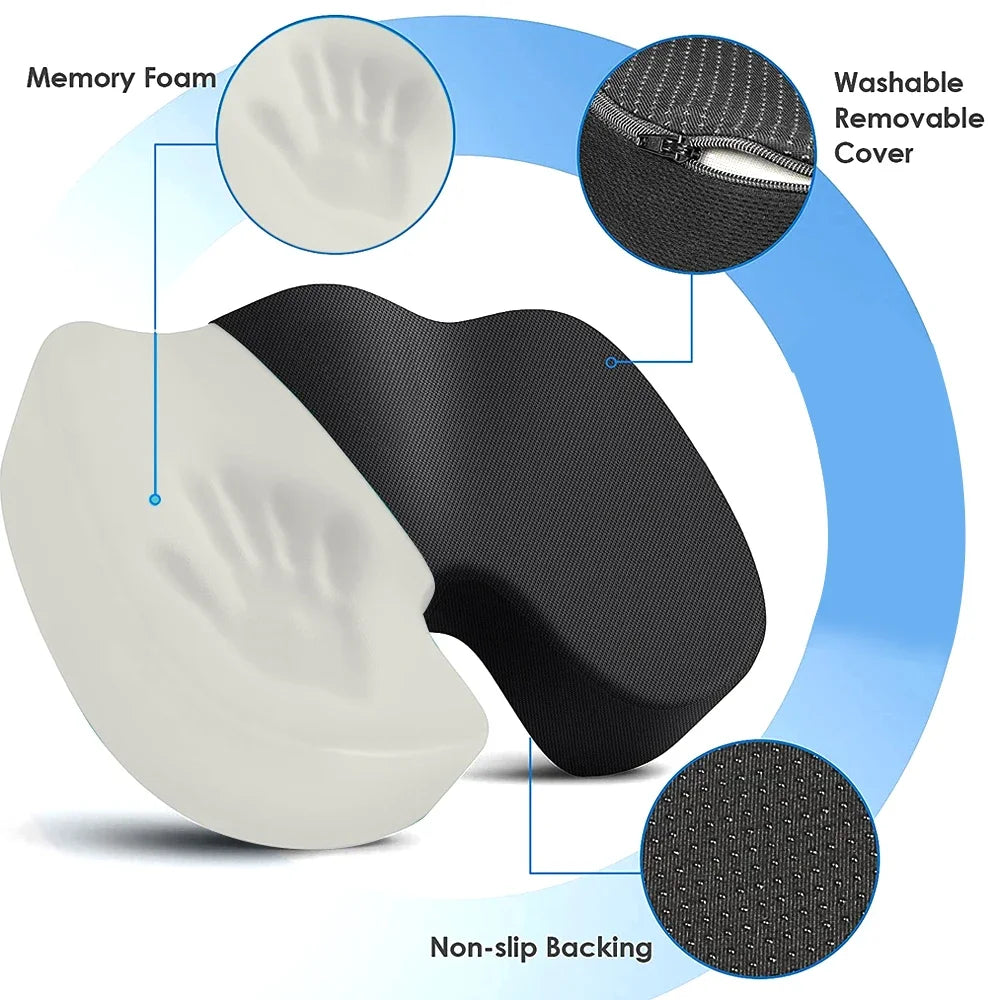 Orthopedic Memory Foam Seat Cushion - Image 3