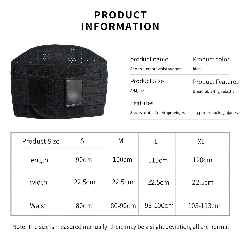 GOUNOD Double Full Back Lumbar Support Belt – Orthopedic Waist Corset for Spine Decompression & Back Pain Relief - Image 2