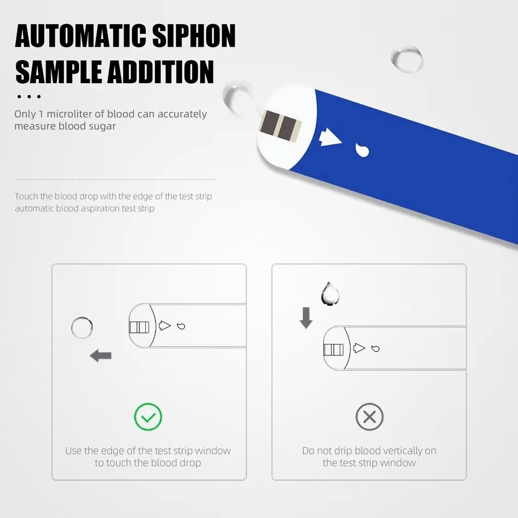 50PCS Blood Glucose Test Strips & 150PCS Lancets – Compatible with G-425 Series Glucose Meters - Image 5