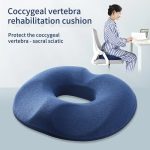 Donut Pillow Seat Cushion – Orthopedic Relief for Hemorrhoids & Tailbone