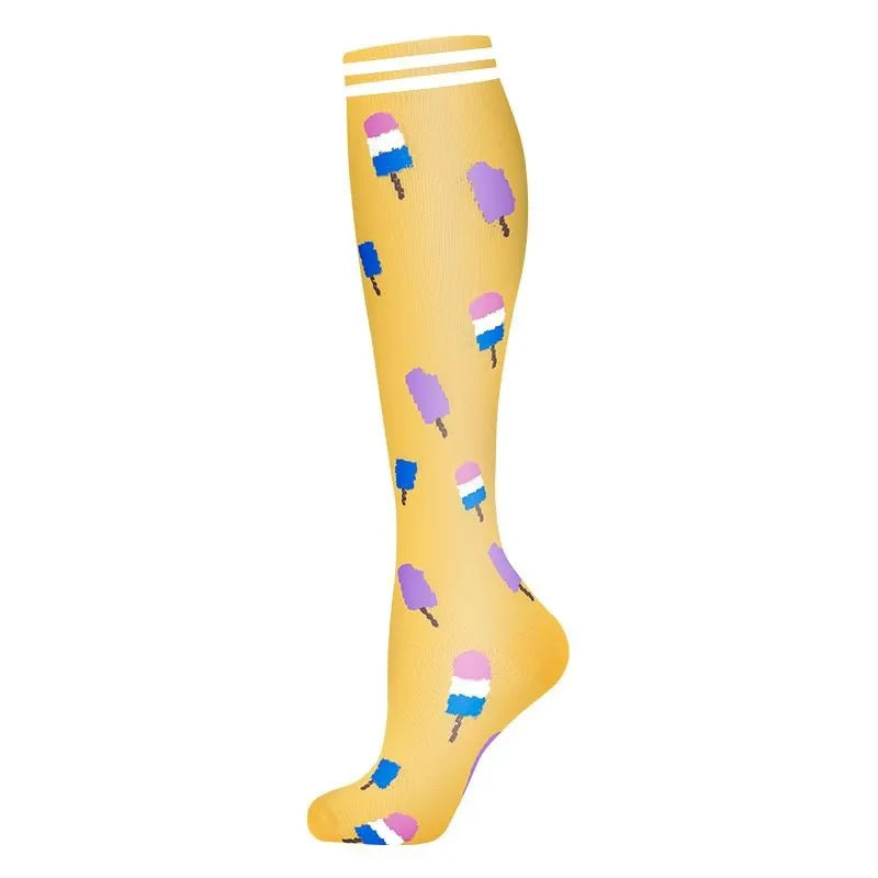 1 PCS Unisex Compression Stockings – Medical & Athletic Support for Edema, Diabetes, Varicose Veins, and Sports - Image 37