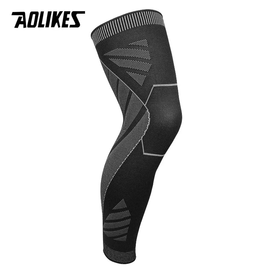 AOLIKES Long Leg Compression Sleeves – Full Knee Support for Sports & Pain Relief - Image 7