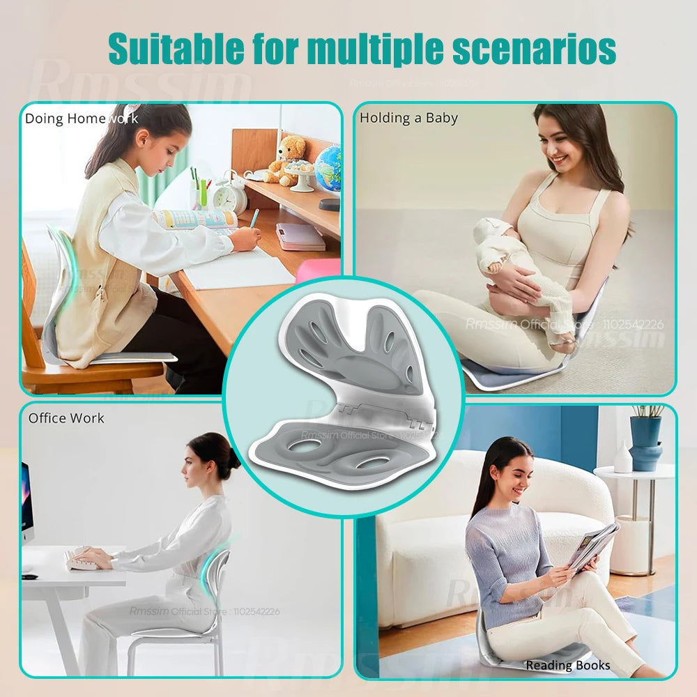 Foldable Back Support Cushion – Ergonomic Posture Corrector for Office & Back Pain Relief - Image 6