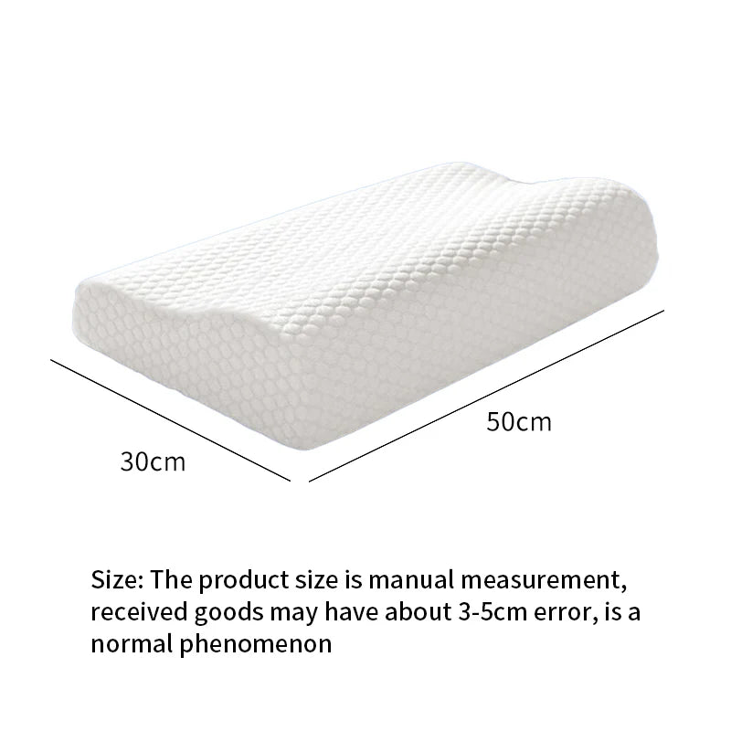1pc Memory Foam Water Cube Pillow – Anti-Snoring Neck Support with Temperature Sensing Core - Image 8