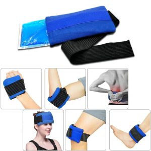 Ice Pack with Elastic Strap – Reusable Hot & Cold Therapy for Pain Relief