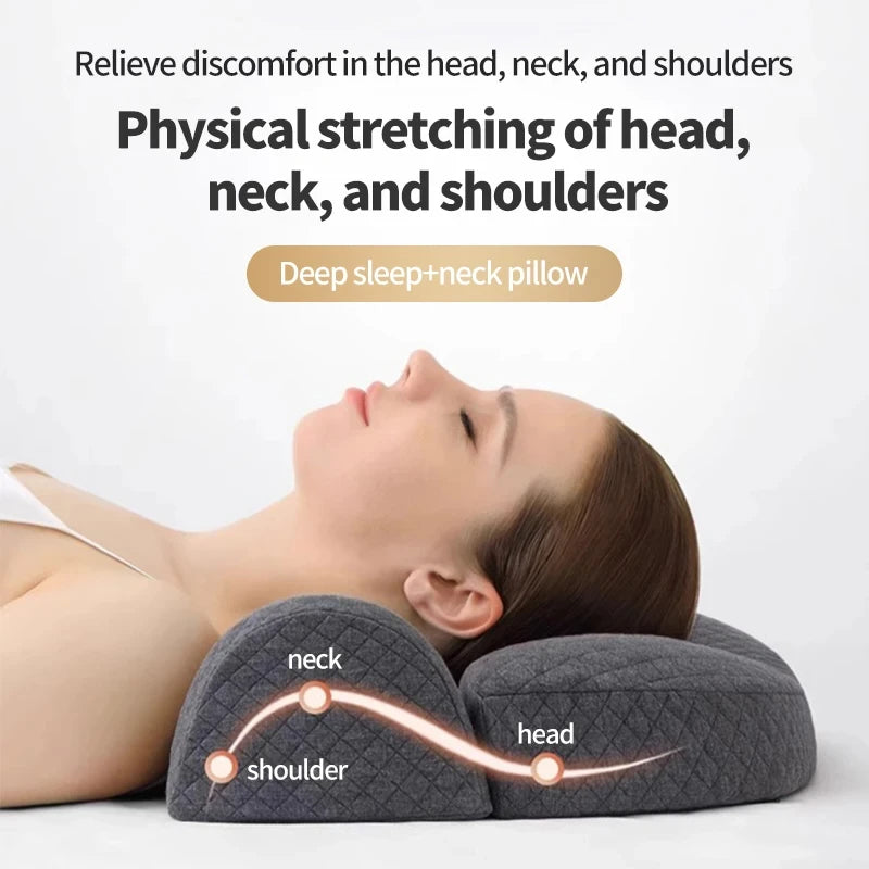 Cervical Memory Foam Contour Pillow – Ergonomic Orthopedic Pillow for Side Sleepers - Image 5