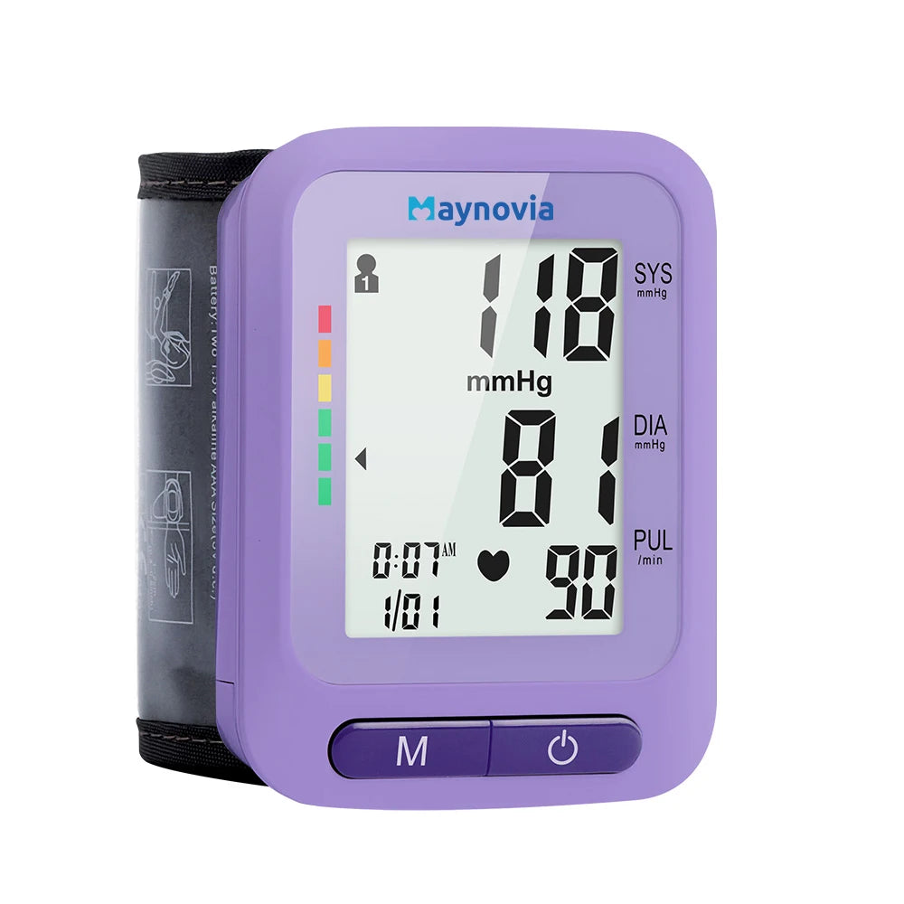 Sejoy Sphygmomanometer – LCD Portable Digital Wrist Blood Pressure Monitor - Image 8
