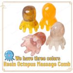 New Resin Octopus Scalp Massage Comb