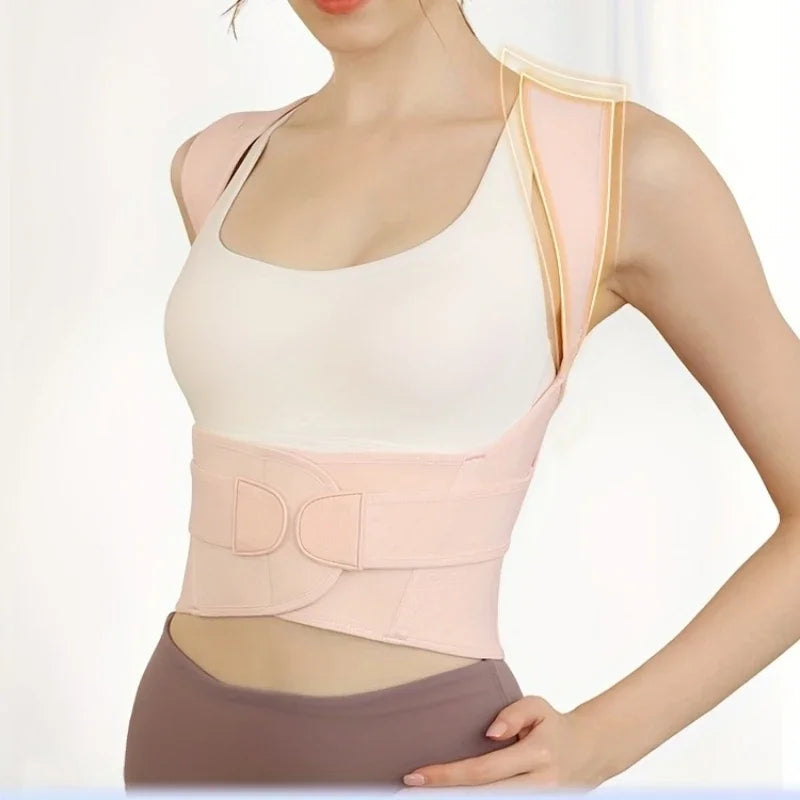 Back Brace Posture Corrector – Adjustable Full Back Support for Men & Women - Image 5