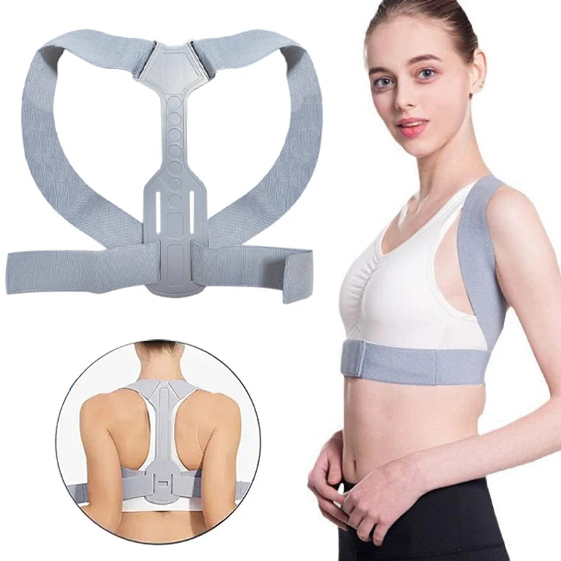Adjustable Posture Correction Back Brace – Unisex Hunchback Prevention Support