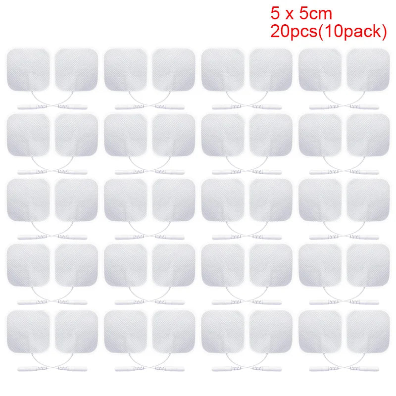 10/20PCS Self-Adhesive Electrode Pads – Replacement Gel Pads for TENS Digital Therapy Machines - Image 12