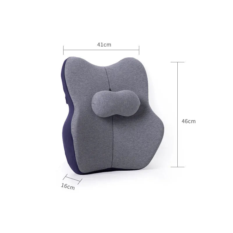 Ergonomic Backrest – Orthopedic Memory Foam Waist Support Cushion - Image 2