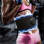 Waist Massager Portable USB Charging – Electric Body Shaping Belt for Waist, Arm, Hip, and Leg Training