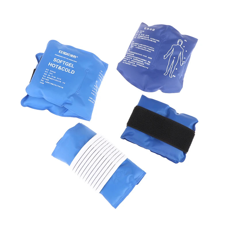 Ankle Brace Ice Pack Wrap – Reusable Hot & Cold Therapy Gel Pack for Pain Relief - Image 3