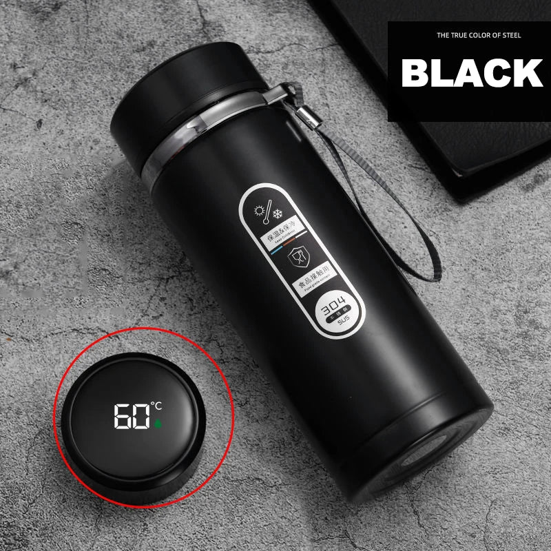 Stainless Steel Thermos Bottle with LED Temperature Display – 500ml–1L Vacuum Flask - Image 8