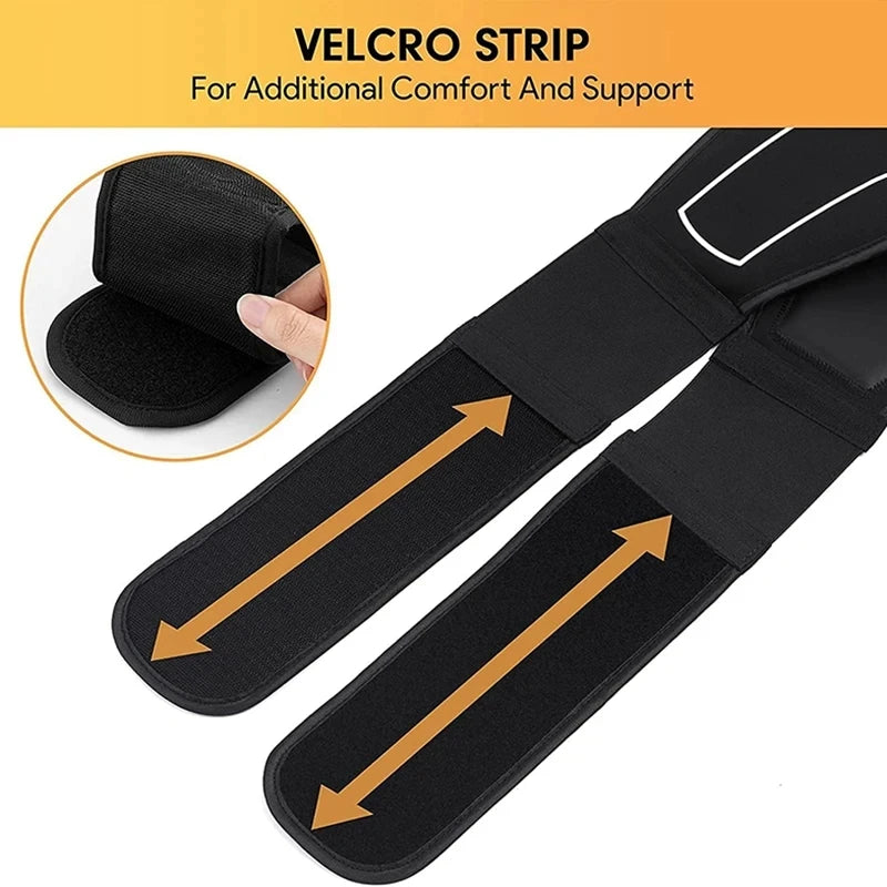 Electronic EMS Muscle Stimulator Abdominal Toning Belt – With Remote Control & USB Rechargeable - Image 3