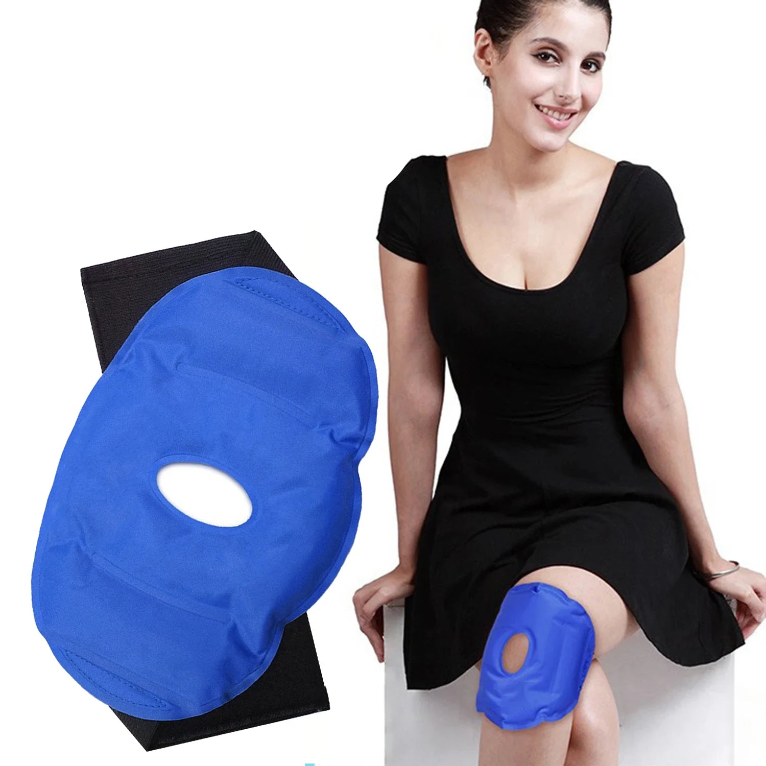 Home Ice Pack – Reusable Hot & Cold Therapy Gel Pack for Knee Pain Relief - Image 2