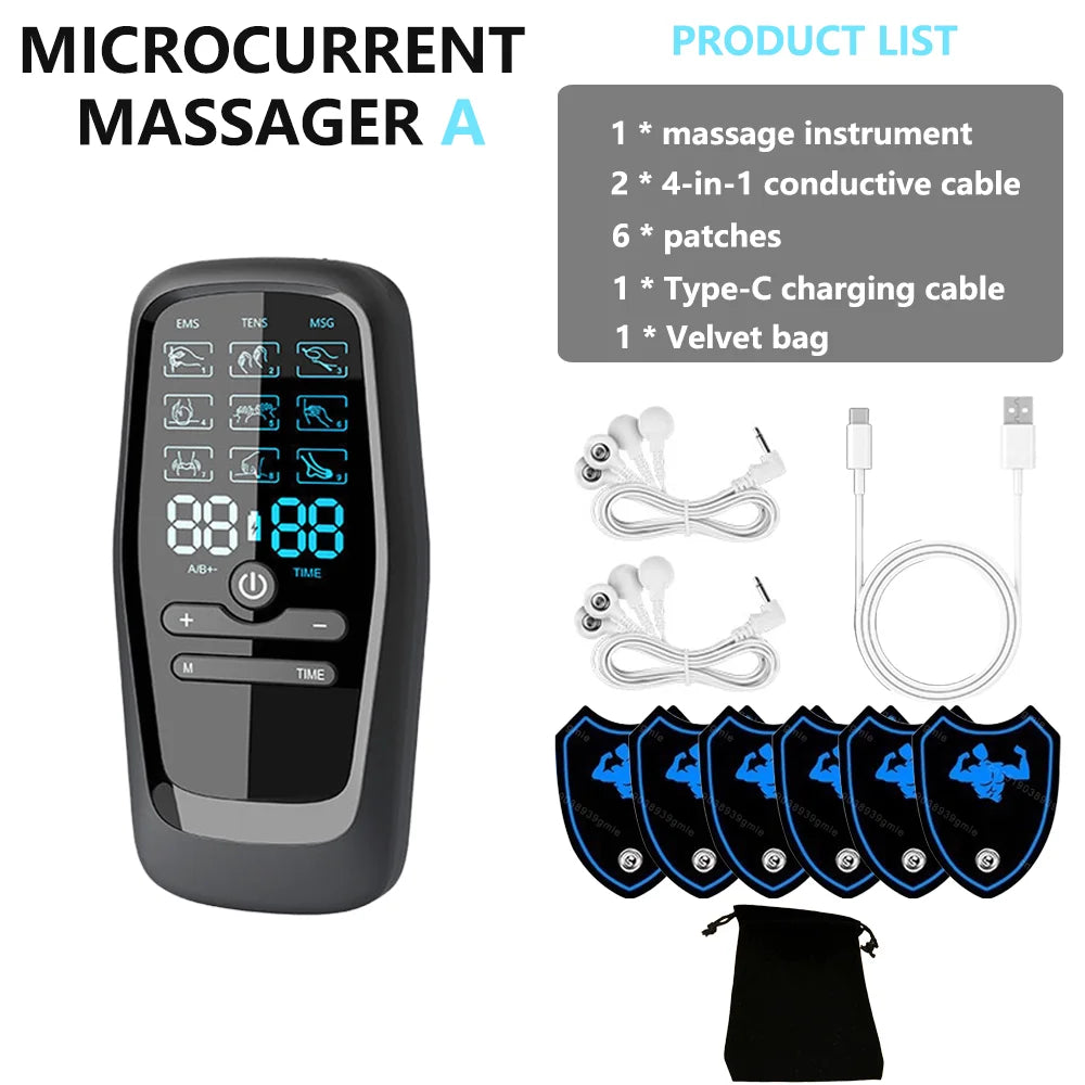 TENS EMS Digital Therapy Machine – Electric Muscle Stimulator & Slimming Massager - Image 9