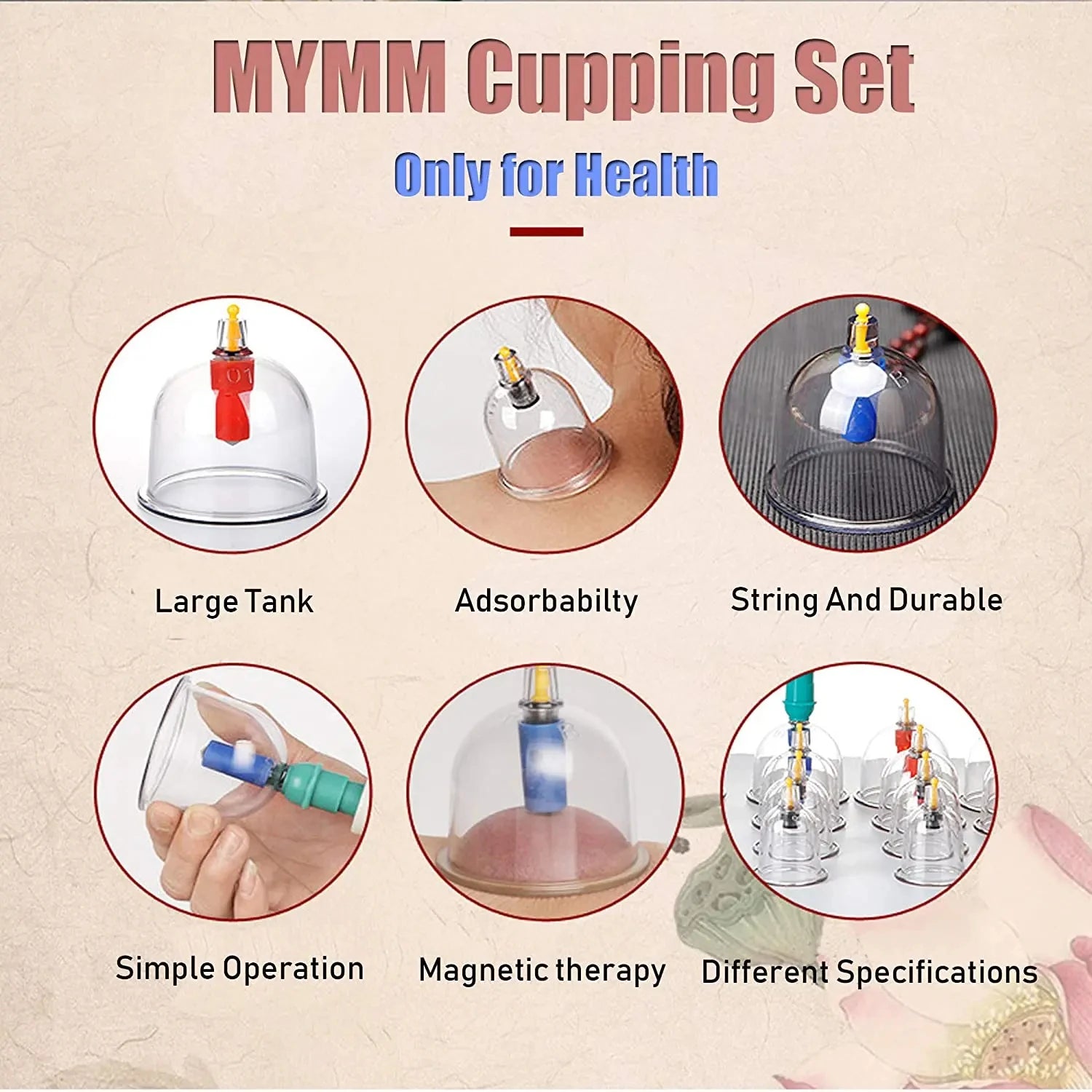 32-Piece Professional Vacuum Cupping Set – Full-Body Massage & Detox Therapy - Image 5