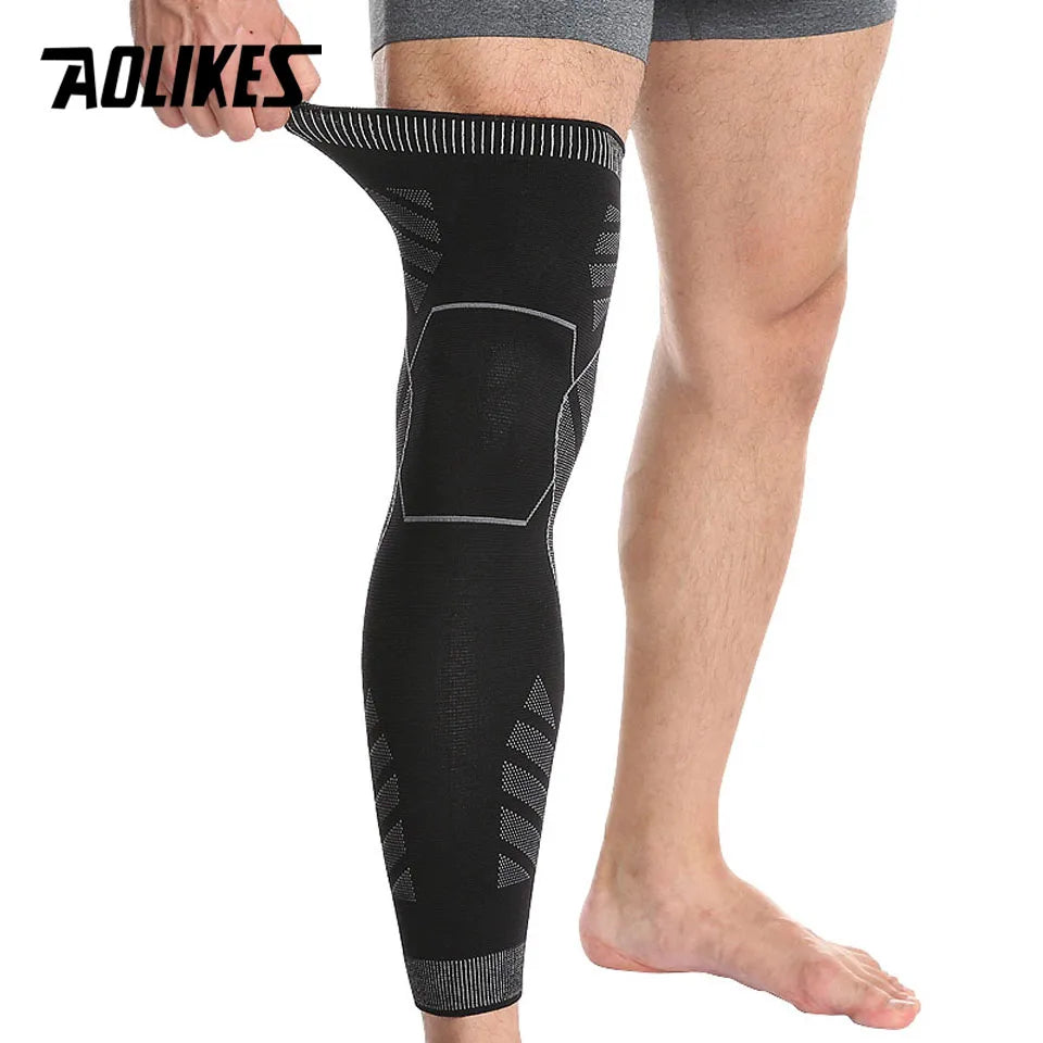 AOLIKES Long Leg Compression Sleeves – Full Knee Support for Sports & Pain Relief - Image 5