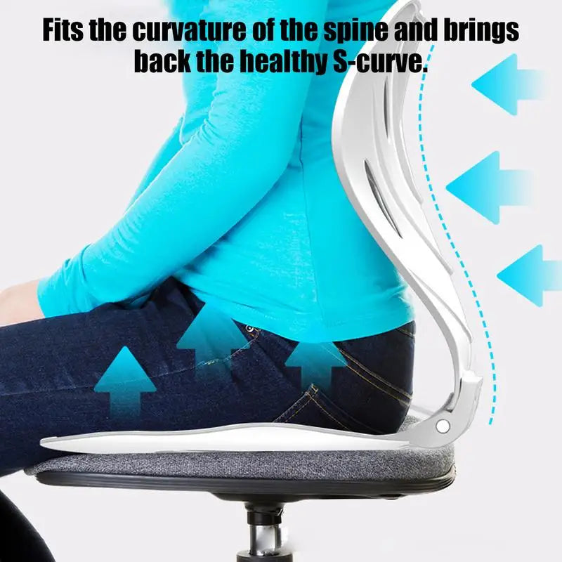 Car Seat Back Support – Ergonomic Lumbar Posture Corrector for Driving Comfort - Image 5