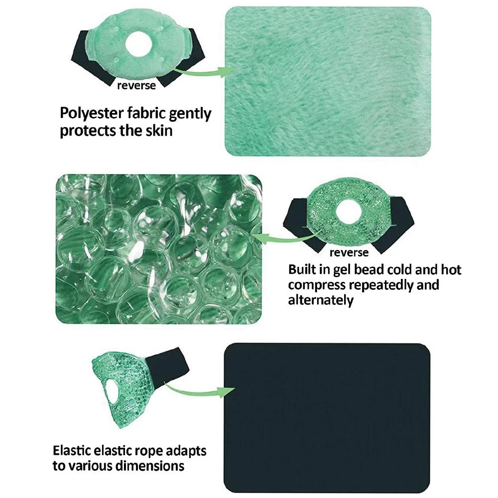 Large Ice Bag Pack – Hot & Cold Therapy Wrap for Sports Injuries (Ankle, Head, Shoulder, Leg & Knee) - Image 3
