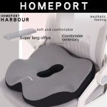 Orthopedic Seat Cushion – Memory Foam Coccyx & Hemorrhoid Relief Pillow