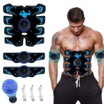 USB Rechargeable EMS Muscle Stimulator – 3-in-1 Smart Wireless Trainer