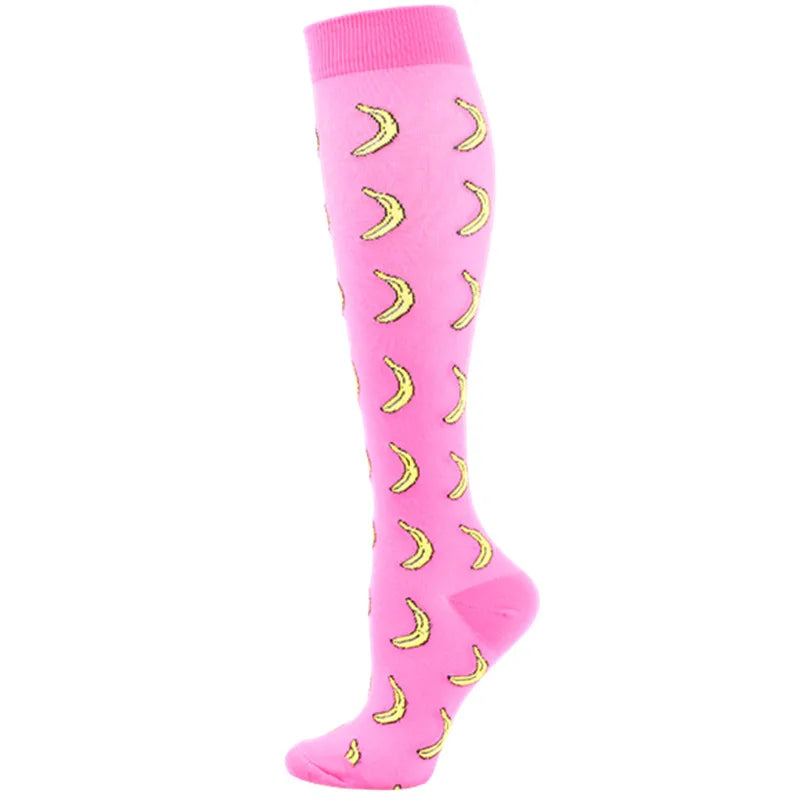 20–30mmHg Compression Socks – Pink Knee-High Stockings for Varicose Veins, Pain Relief & Circulation Support - Image 22