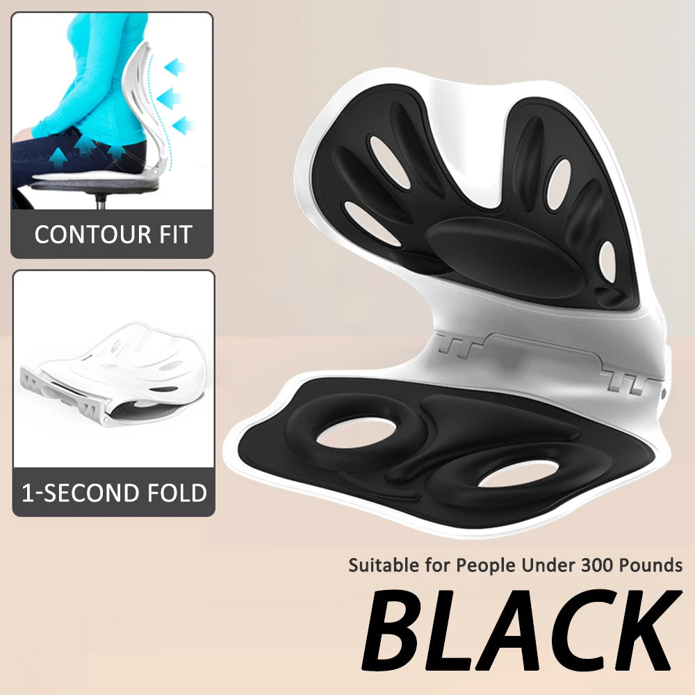 Foldable Back Support Cushion – Ergonomic Posture Corrector for Office & Back Pain Relief - Image 7