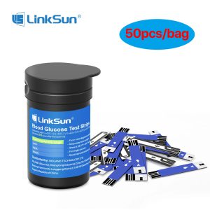 50PCS Blood Glucose Test Strips & Lancets – Compatible with G-425 & G-427B Glucose Meters