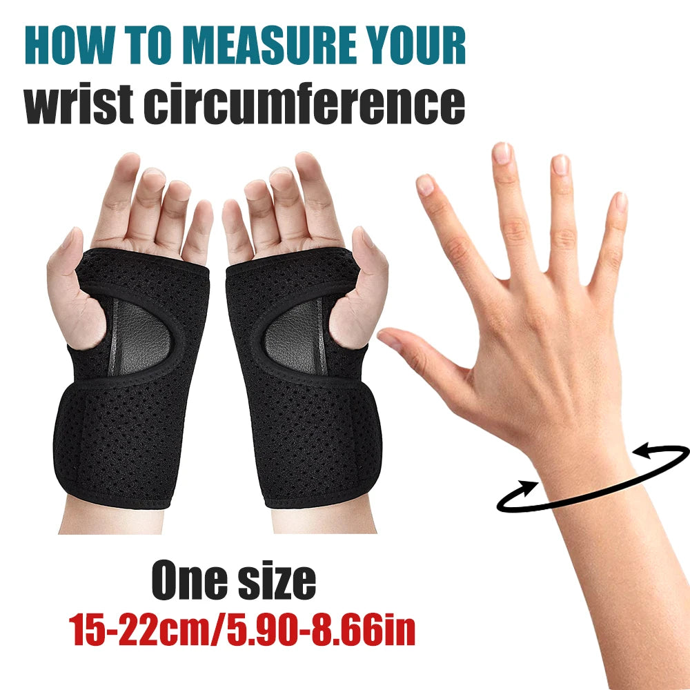 Wrist Brace – Adjustable Splint for Carpal Tunnel & Night Support - Image 3