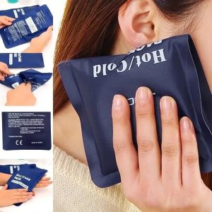 Reusable Ice Pack – Portable Gel Hot & Cold Compress for Outdoor & Travel Use